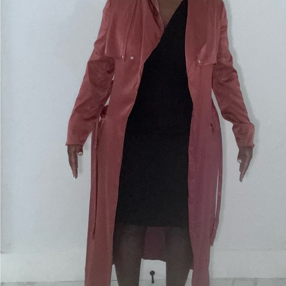 House of CB Coral Trench Coat